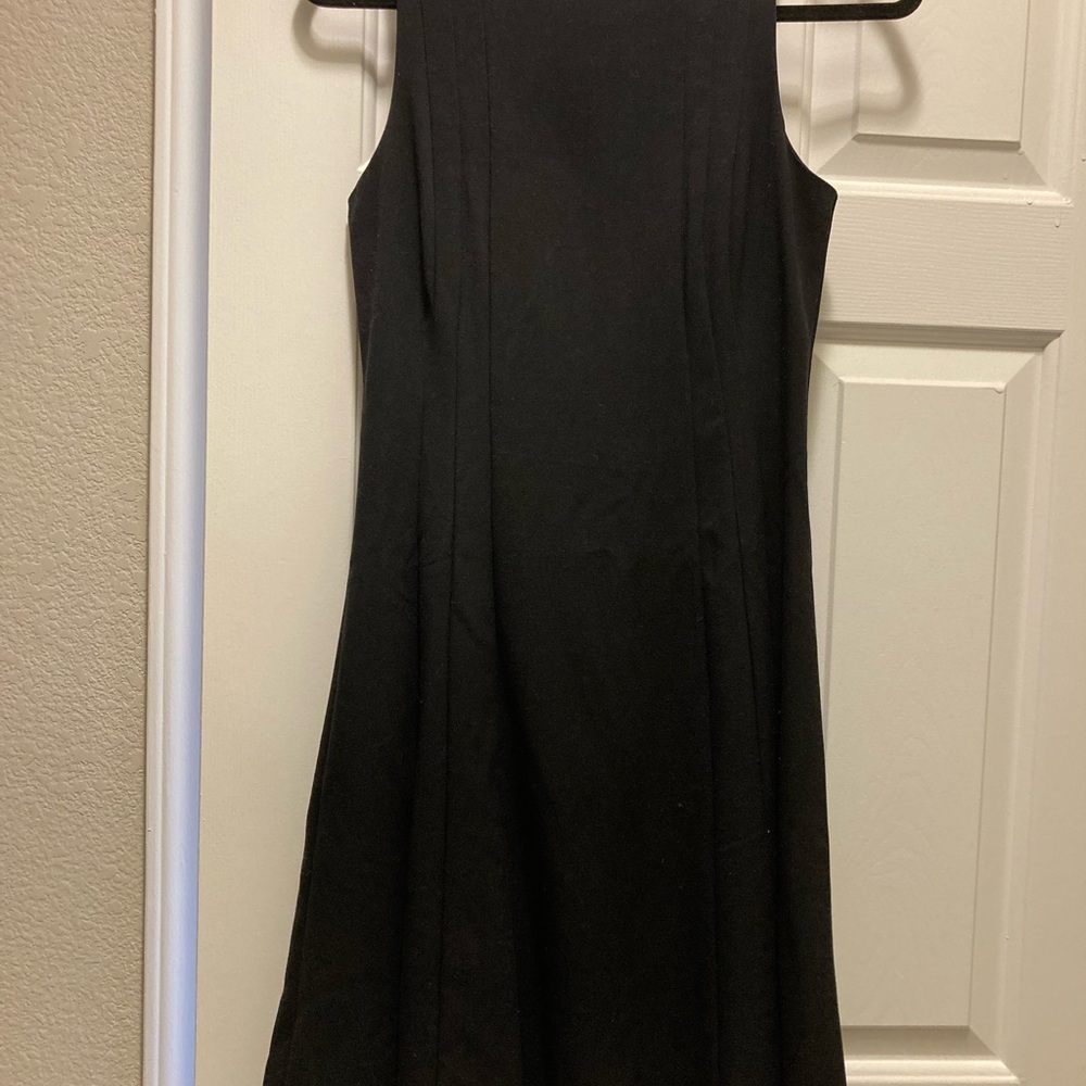 Elegant Black Banana Republic Sleeveless Dress
